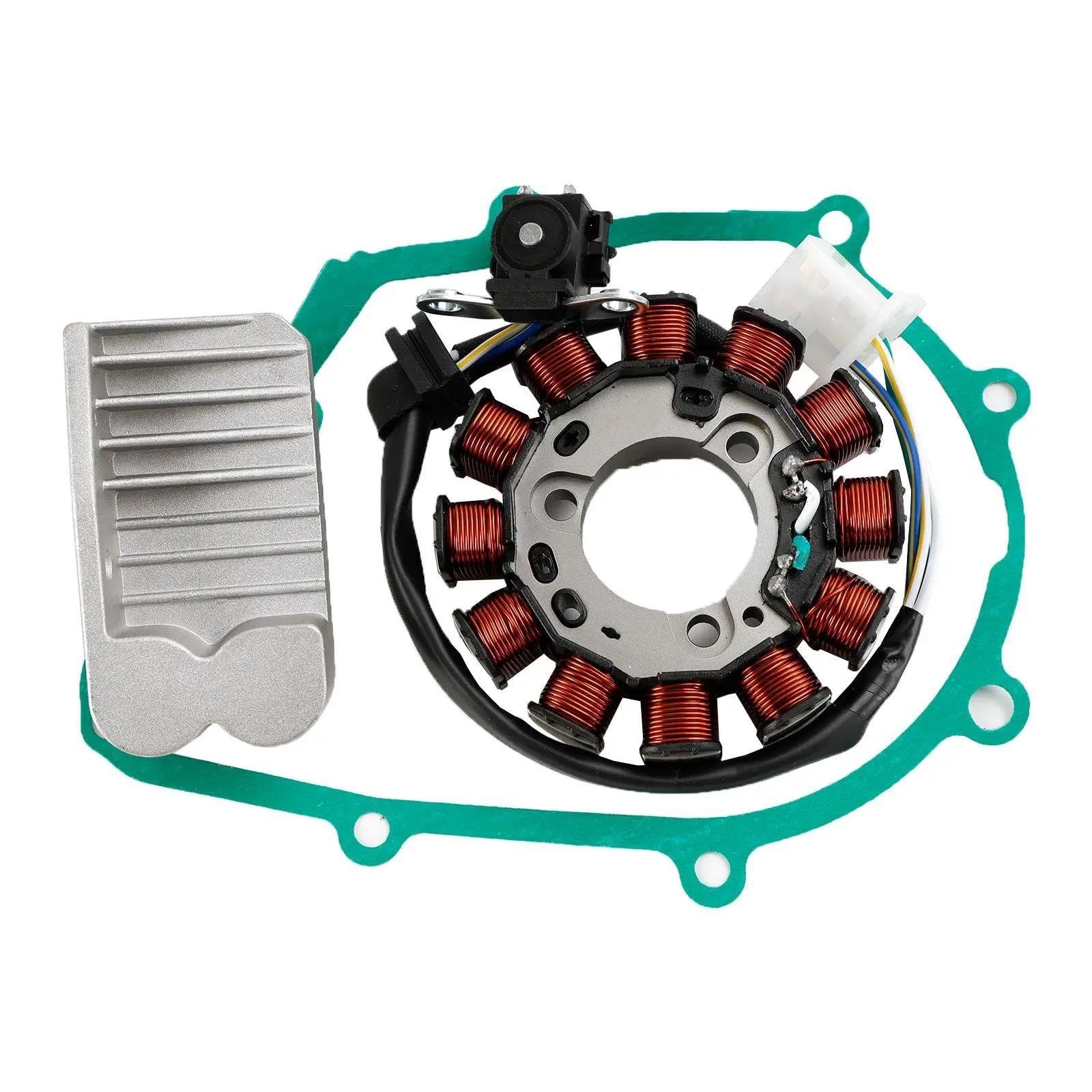 Estator Y Regulador Alternador Motocicleta con Junta para MSX 125 para GROM 2017 2018 2019 2020