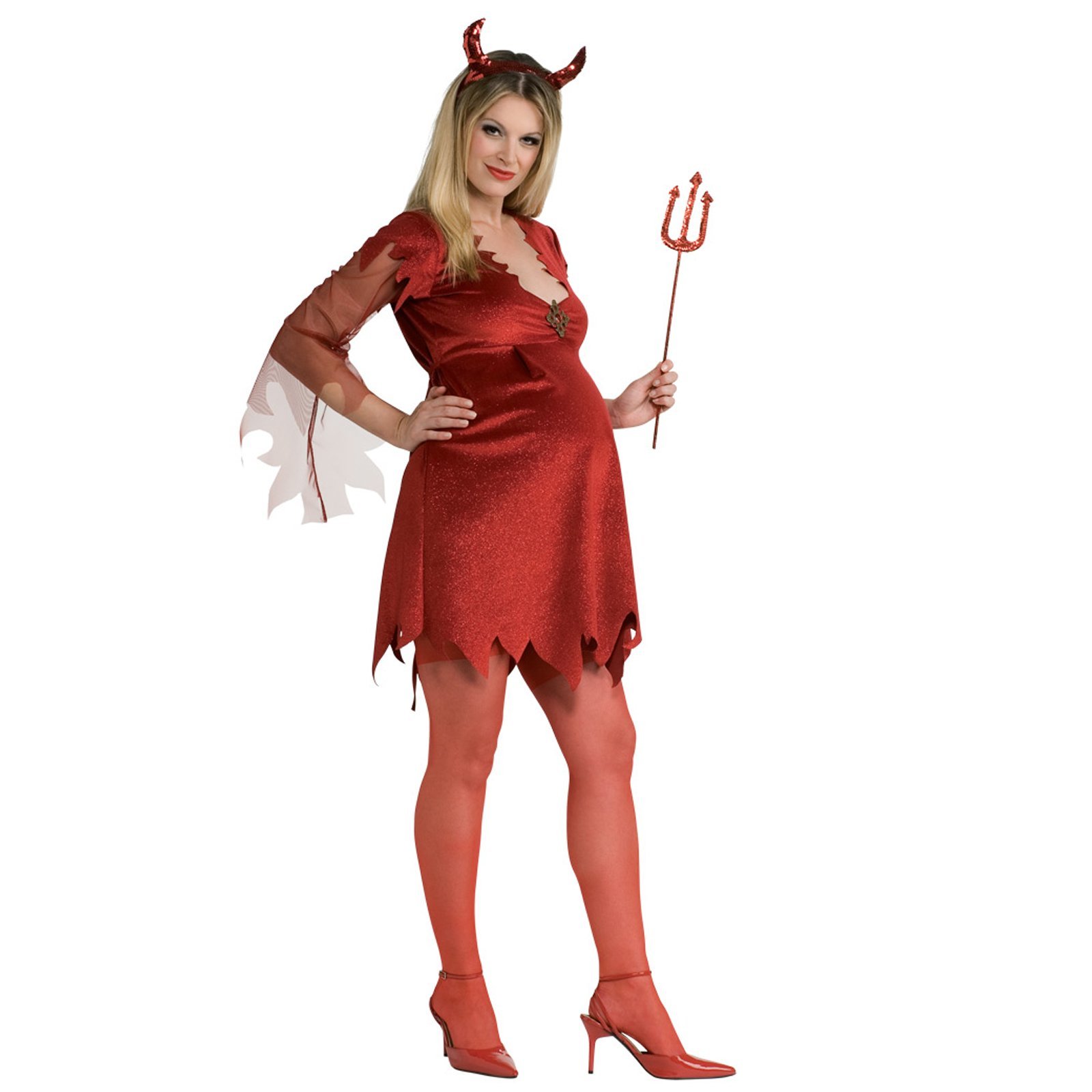 Maternity Devil Lady Costume - Maternity - Dress Size