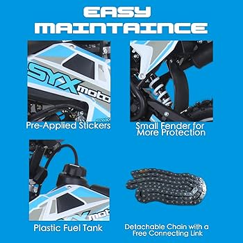 Amazon.com: SYX MOTO VK 58cc 4 Stroke Real Motorcycle Engine Gas