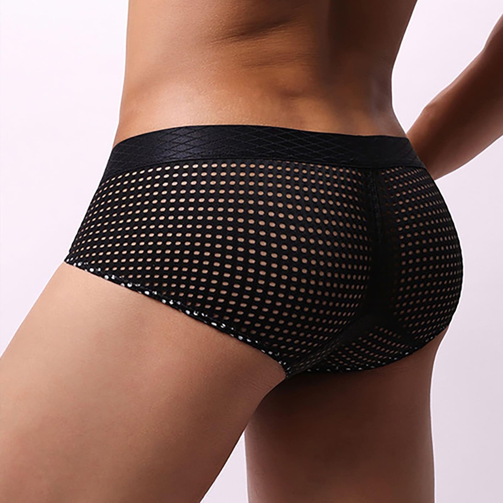 Boxer Mare 2026 Lingerie Sexy Hot per Sesso Uomo Slip a Vita Bassa con Cintura Larga, Traspirante, da Uomo, in Rete Sexy, Gay, Colore, Comodo, Design alla Moda