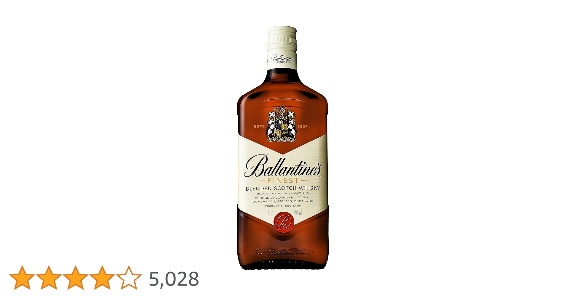 Amazon.co.jp: BALLANTINE Blended Scotch Whiskey, Ballantine