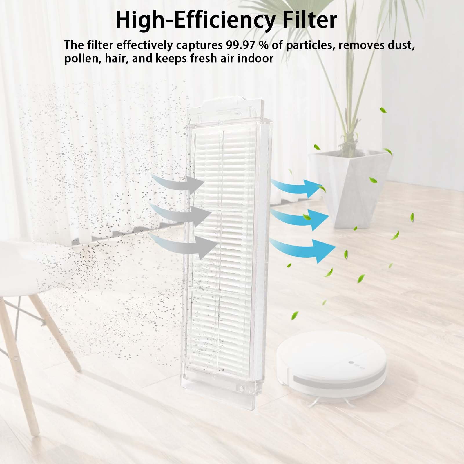 4 Panni Di Ricambio Per Xiaomi Robot Vacuum Mop 2S / Mop P / Mop PRO - Lavabili E Riutilizzabili - Foto 4