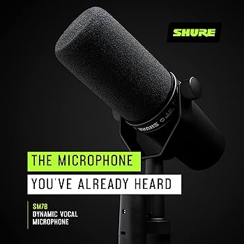 ダイナミックマイクSHURE SM7b SHURE シュア / SM7B ダイナミックマイク 単一指向性
