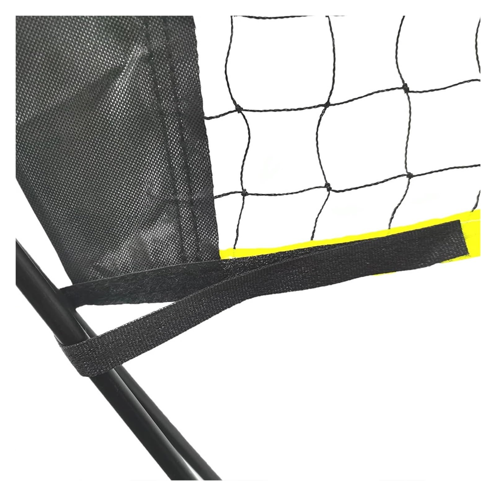 Filets de Badminton, Support de Filet Badminton Portable, Noir, Plage Tennis détachable avec Sac Transport, 3 pièces