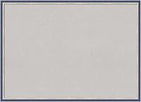 Vista 12 de Amanti Art Tablero de corcho gris para pared (26 x 18) con marco de madera azul rústico Dixie, tablero de corcho mediano para oficina, tablero