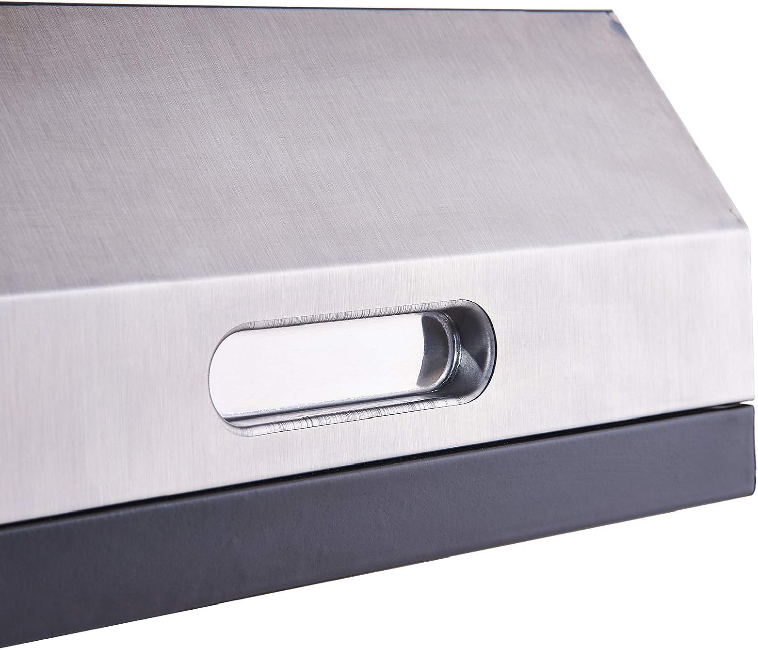 Pizzabox - Horno para pizza de acero inoxidable – Piedra para pizza para barbacoa de gas y barbacoa de carbón vegetal – Accesorio para pizza para barbacoa – Pizza perfecta para horno de