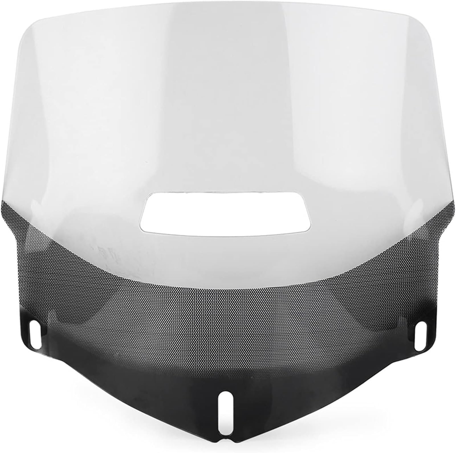 Motorcycle Windshield Wide Windscreen Cover Screen For GL1800 2001 2002 2003 2004 2005 2006-2017(White)