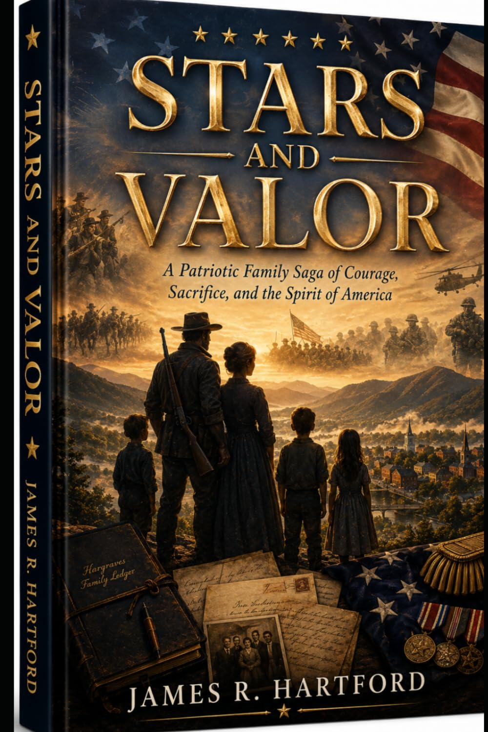 STARS AND VALOR: A Patriotic Family Saga of Courage, Sacrifice,and the Spirit of America