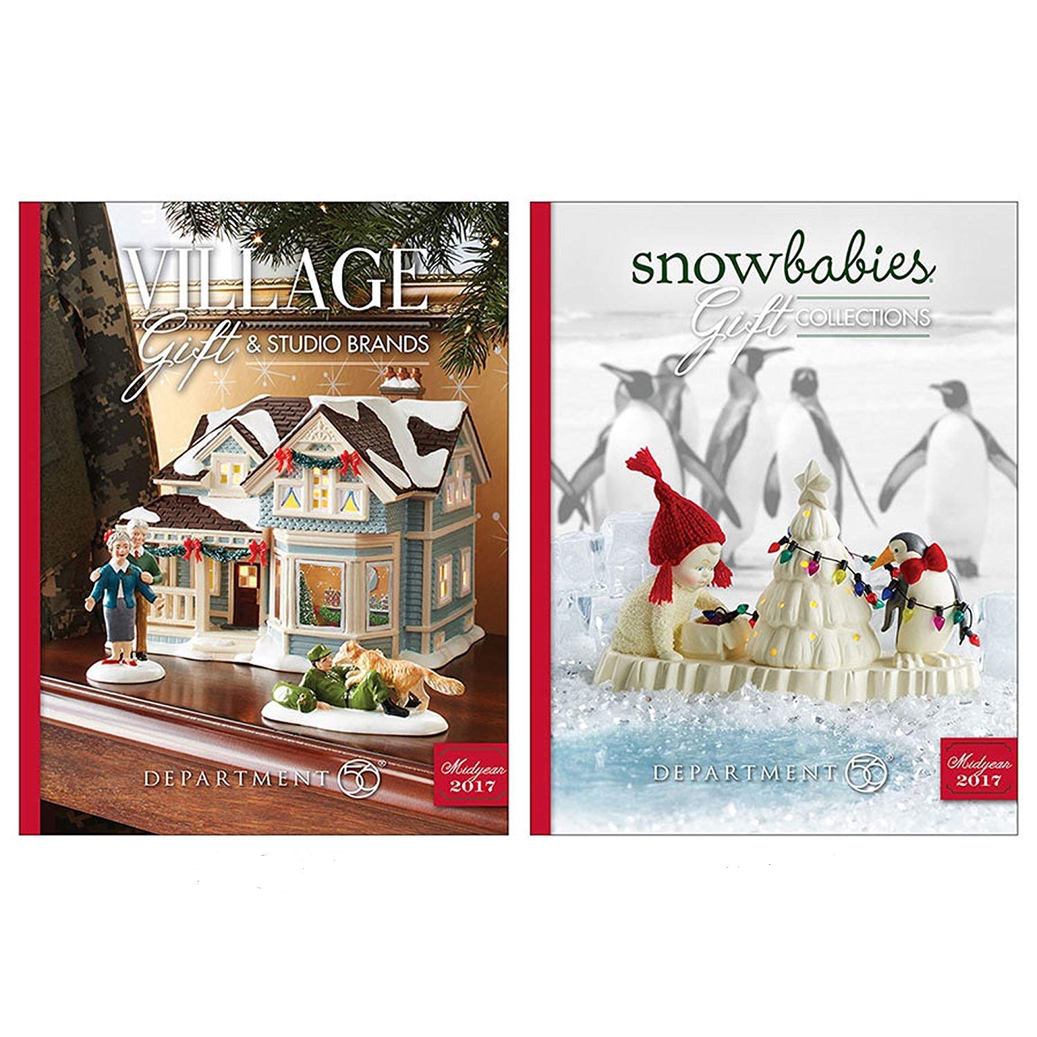 Brochures Department 56 2017 et Snowbabies : le cadeau idéal pour collectionneur de villages