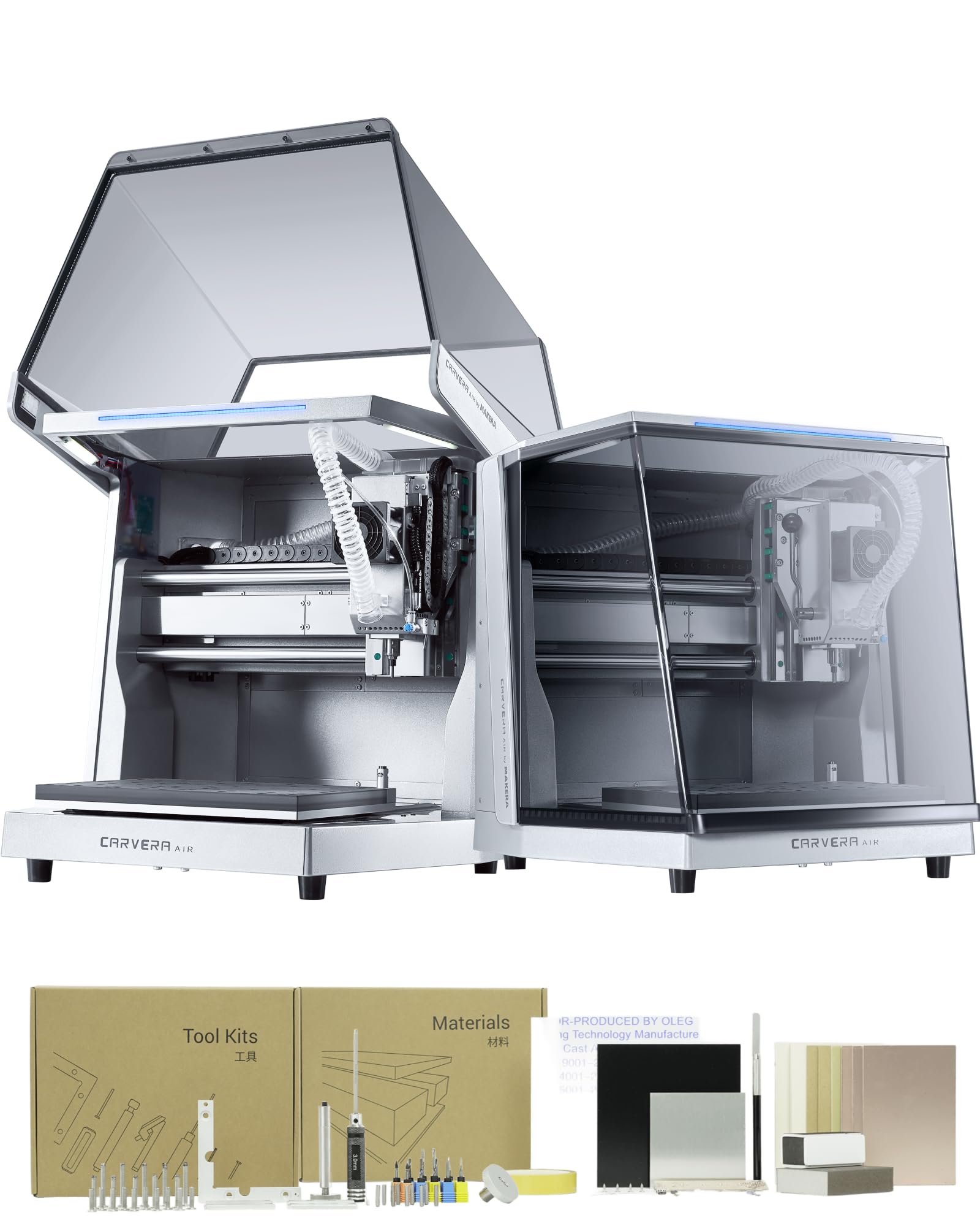 Amazon.co.jp: Carvera エアデスクトップCNCマシン、コンパクト密閉型