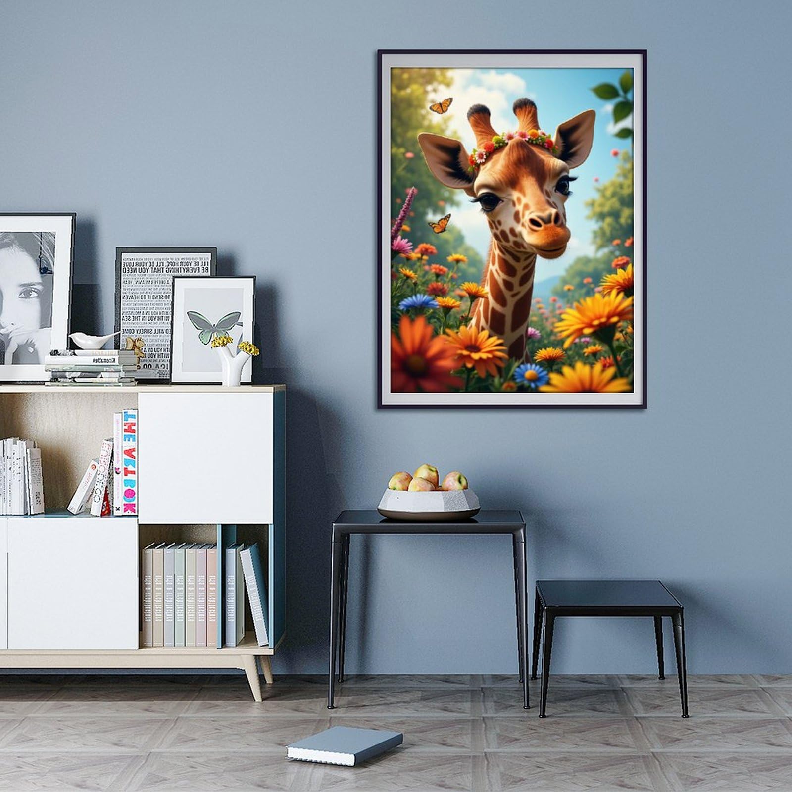 絵画 Girappy Amazon.com: TZTTZT Diamond Art Kits for Adults - Giraffe in