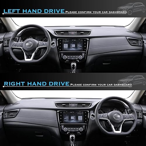 Miniatura 2 de Automobile Dashboard Mat Dash Pad Carpet Anti-UV Car Cover Protective,Fit for Nissan X-Trail T32 2014-2021 X Trail X Trail