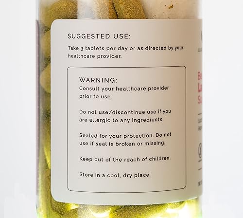 Miniatura 5 de Las mejores tabletas de suplemento de lactancia orgánicas - Goats Rue, Cardo de leche bendito, fenogreco - Aprobado por consultores de lactancia -