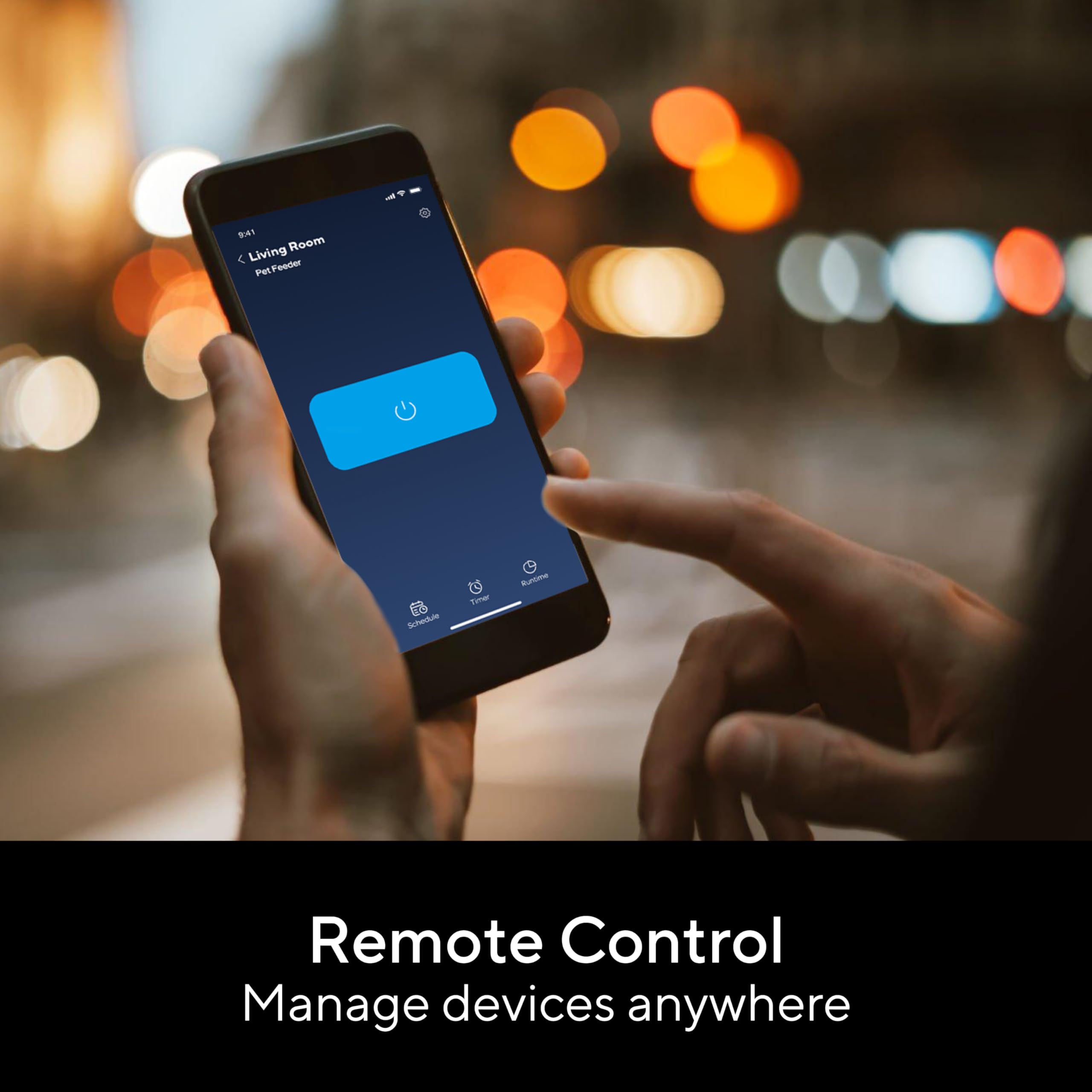 UTEC Smart Plug Wi-Fi Mesh Outlet 15A Ultra Efficient Smart Plug Compatible with Alexa Google Home IFTTT No — view 6