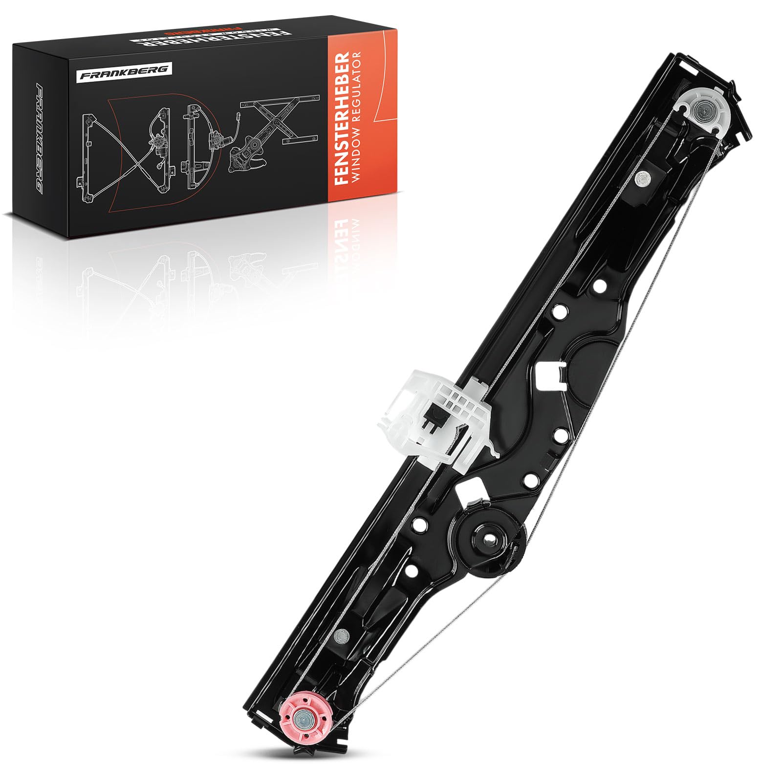 Frankberg Fensterheber Fensterhebermechanik Vorderachse Vorne Links Kompatibel mit KA RU8 Schrägheck 2008-2016 Replace# 51974460