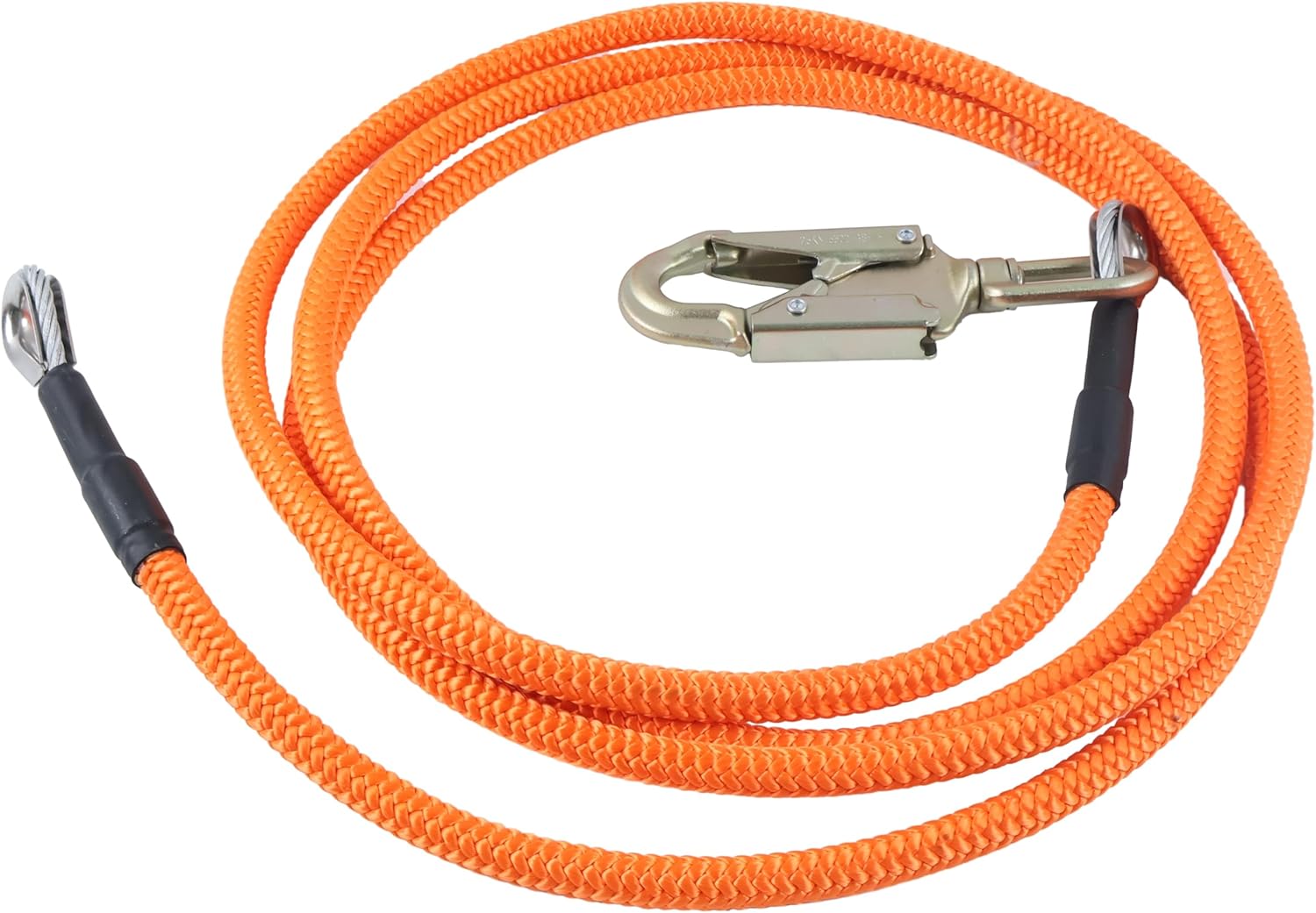 12FT X 5/8" Steel Core Flip Line 75005 Compatible with Tree Climbing Fall Protection Arborist Climbing