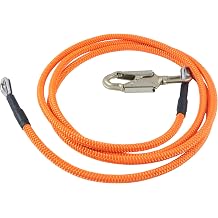 12FT X 5/8" Steel Core Flip Line 75005 Compatible with Tree Climbing Fall Protection Arborist Climbing