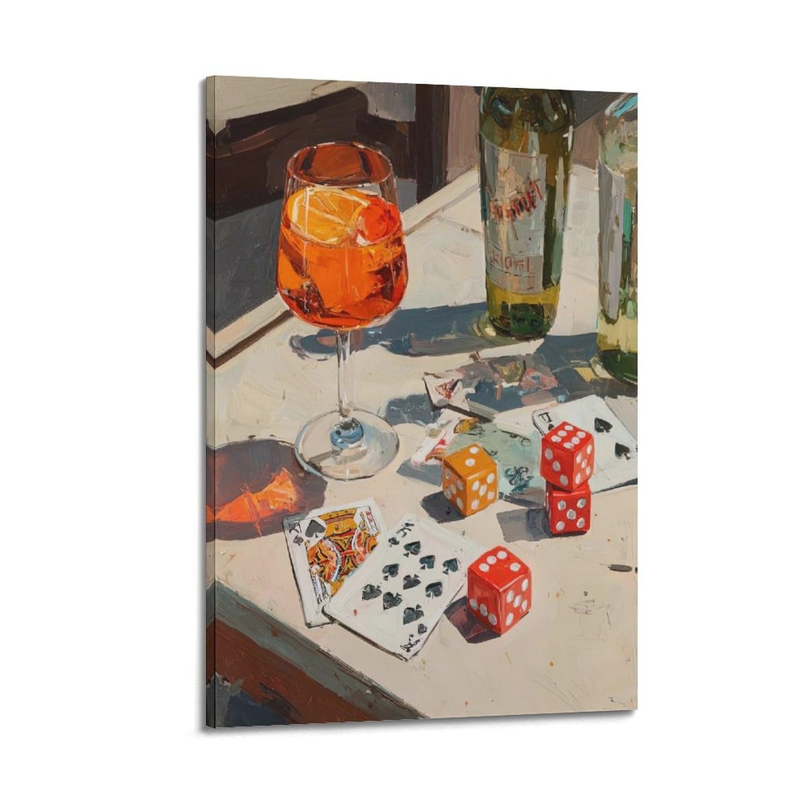 ESTE Vintage Playing Card Artwork Poster Decorative Painting Canvas Modern Art Picture 24x36inch(60x90cm)
