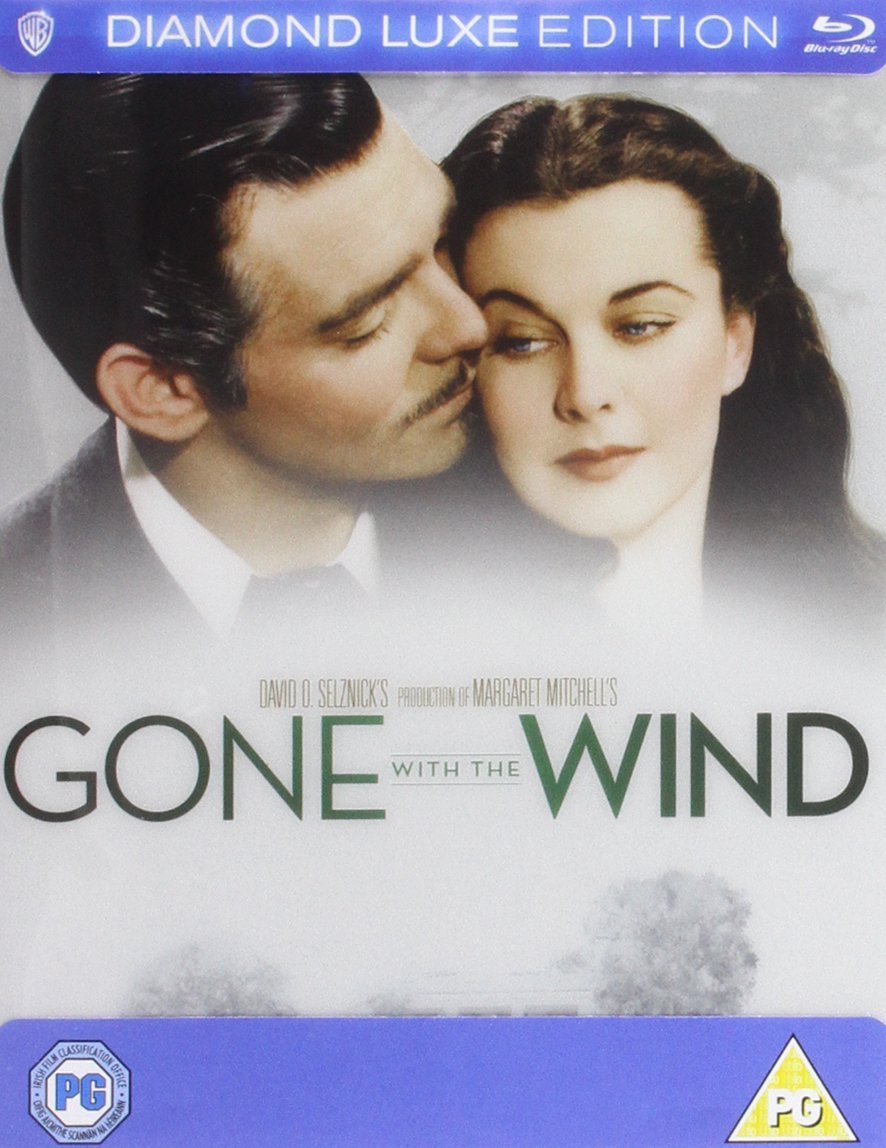 Gone with the Wind: Diamond Luxe Collector’s Edition (2-Disc) (Uncut | Commemorative Lenticular Packaging | Region Free Blu-ray | UK Import) - 75th Anniversary Collector's Edition