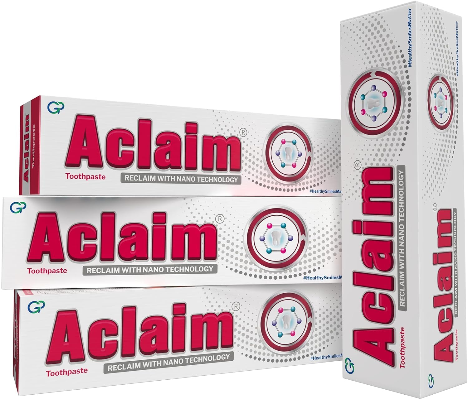Aclaim Toothpaste for Remineralisation | Protect Teeth Enamel | Prevent Tooth Decay | Repair Enamel | Gum Care | Teeth Whitening | Fluoride-free Tooth paste for Complete Oral Care (Pack of 4) 70g each (B09QCKW2FP) Amazon Price History, Amazon Price Tracker