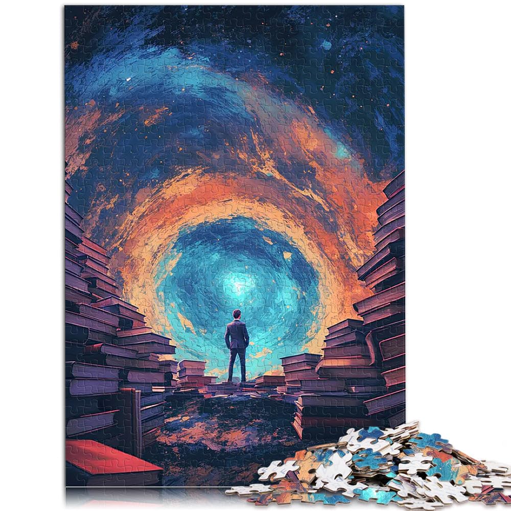 Univers surréaliste des Livres Puzzles pour Adultes de 2000 pièces Jeu de Quiz Offrir en Cadeau à Toute la Famille 70x100cm