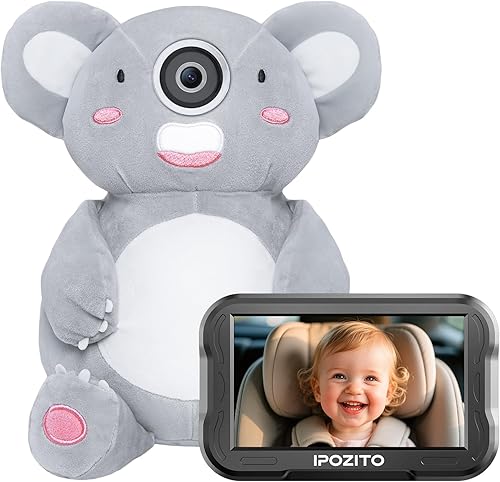 IPOZITO Cámara de coche de bebé