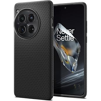 Spigen OnePlus 12 Liquid Air Case - Matte Black