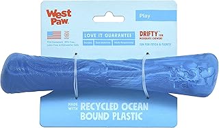 WEST PAW Seaflex Drifty Dog Toy â€“ Machine Washable Dog Toys for Moderate Chewers â€“ Eco-Friendly Zogoflex Toys for Dogs â€“ Perfect for Gnawing, Fetch, Catch, Pet Training â€“ 8.5