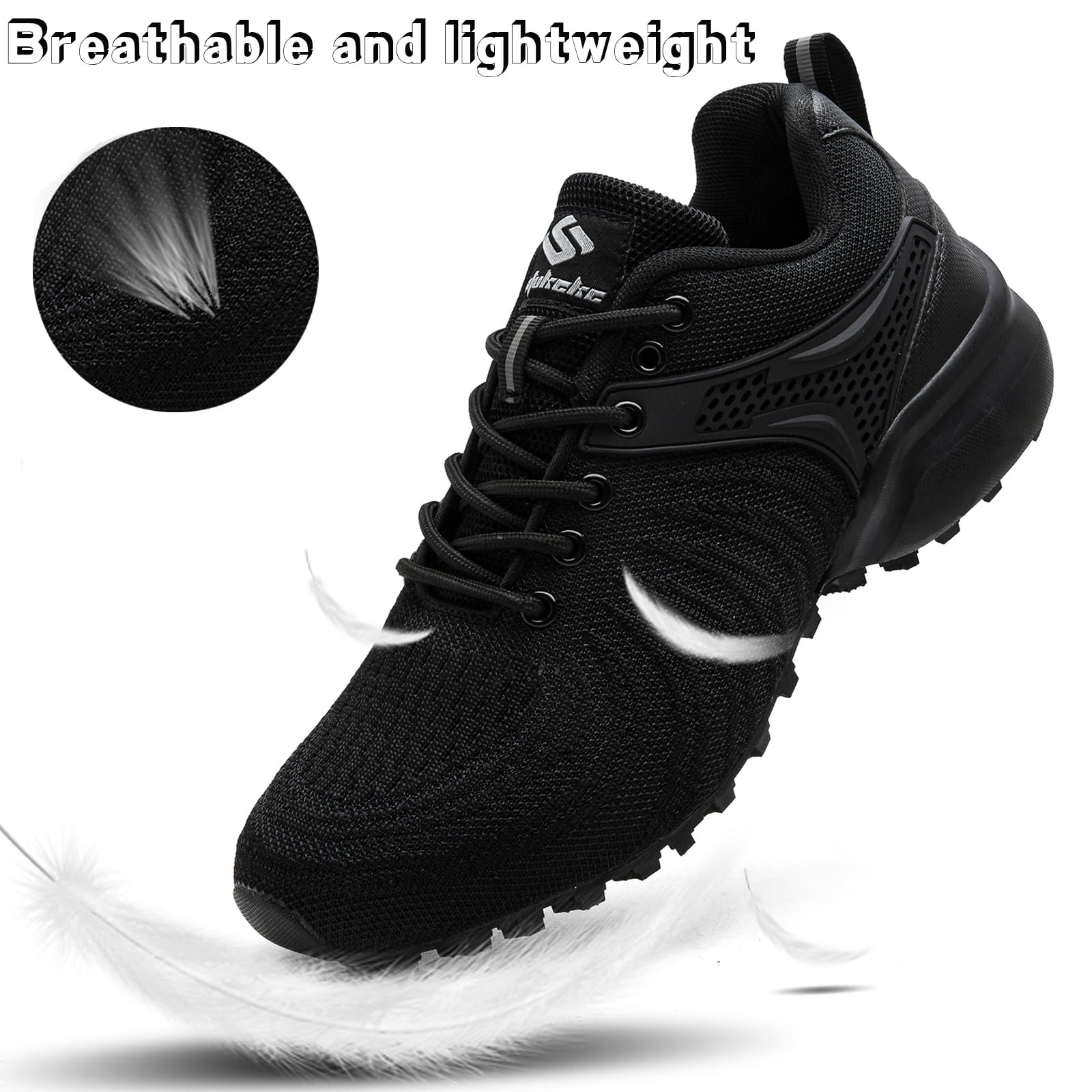 Chaussures Trail Homme Chaussures Running Homme Chaussure de Randonnée Baskets Trekking Outdoor Antidérapante Respirantes Légères Chaussures de Marche
