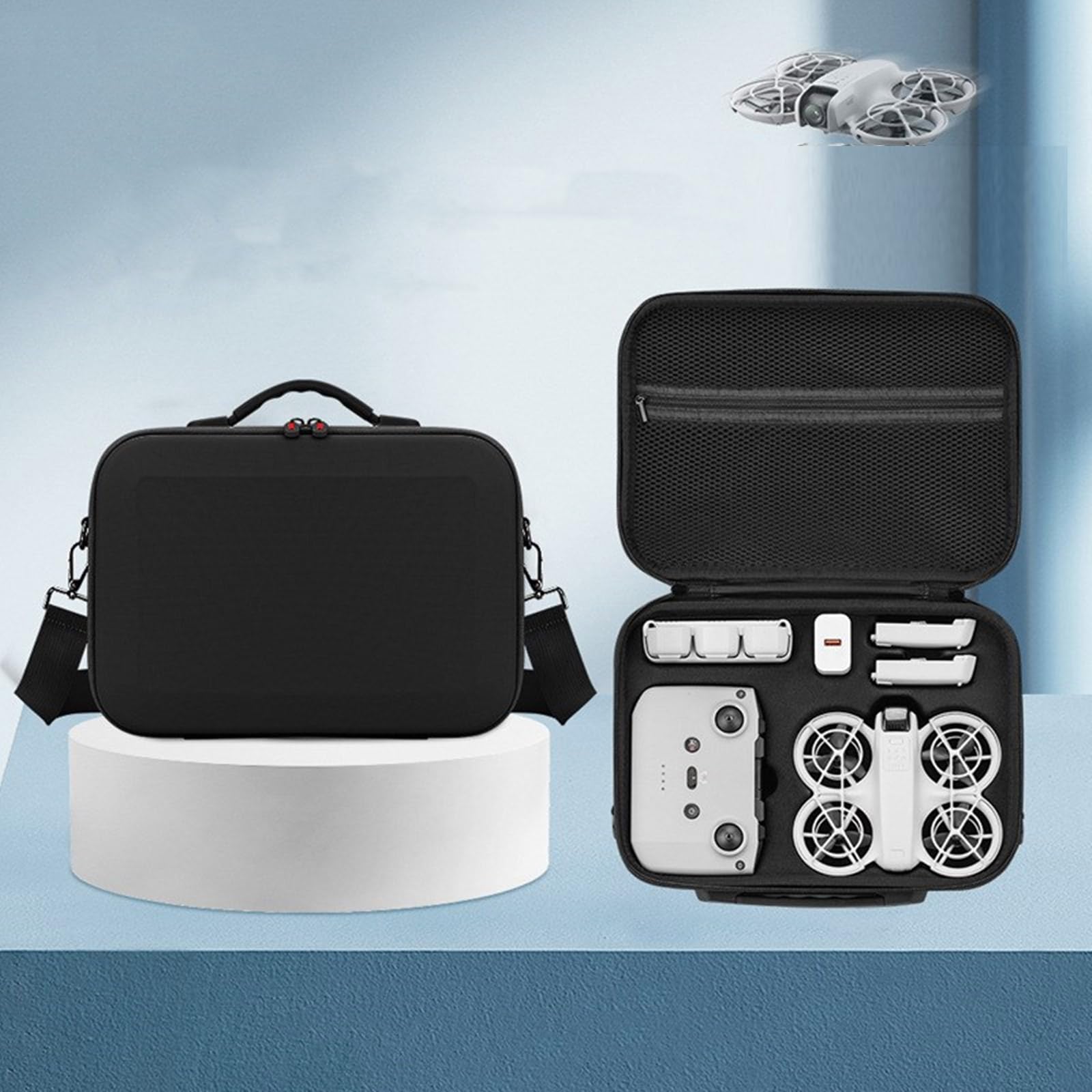Aufbewahrungstasche für UAV wasserdichte Nylon Reise Tragetasche Organizer Box mit Zubehörfächern