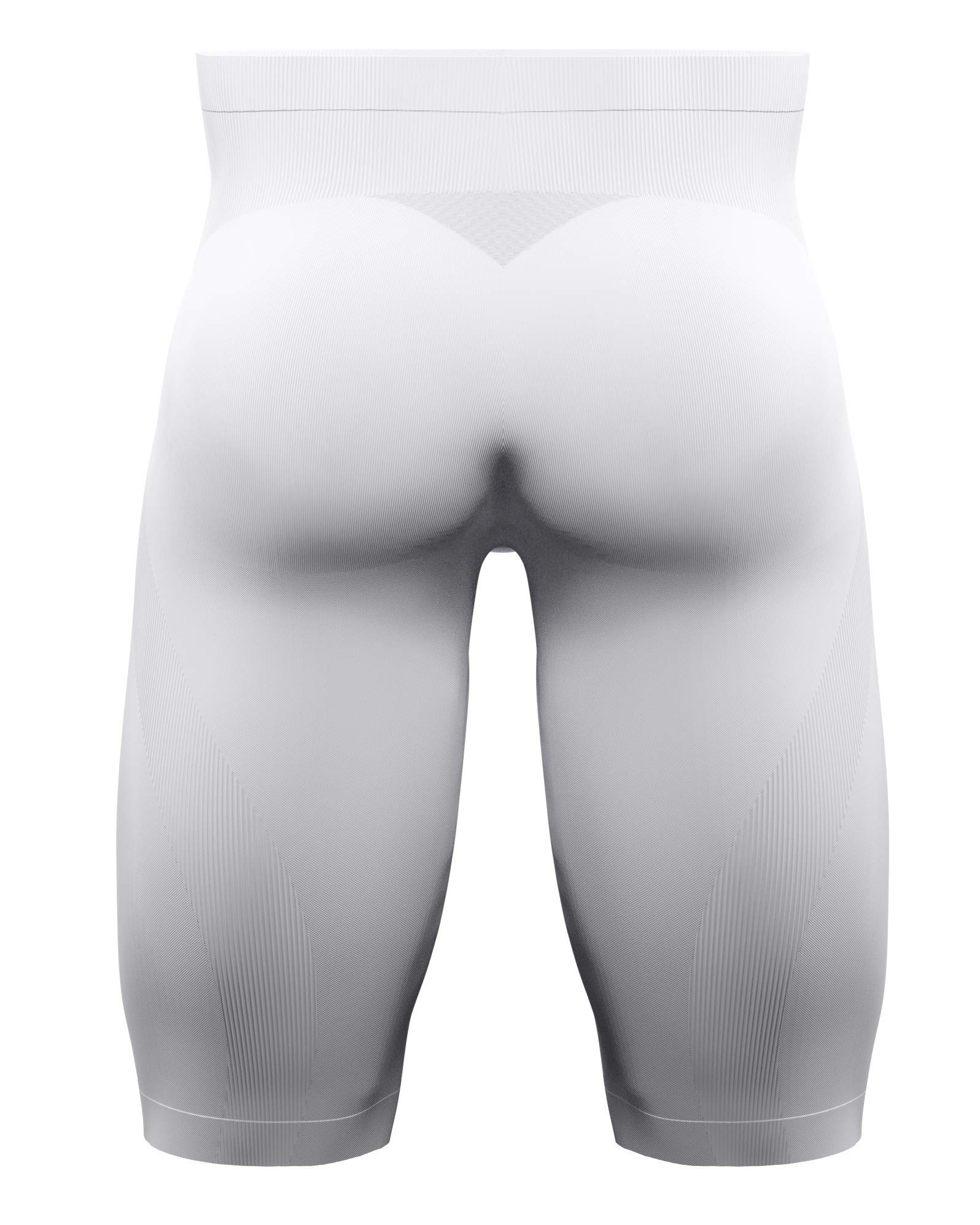 Knapman Herren Zoned Kompressionshose USP 45% weiß