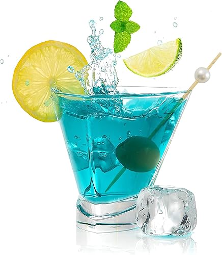 Miniatura 7 de Púas de cóctel de bambú, 200 unidades, con parte superior de perlas blancas marfil, 4.7 pulgadas, mini púas para aperitivo, bebidas, frutas,