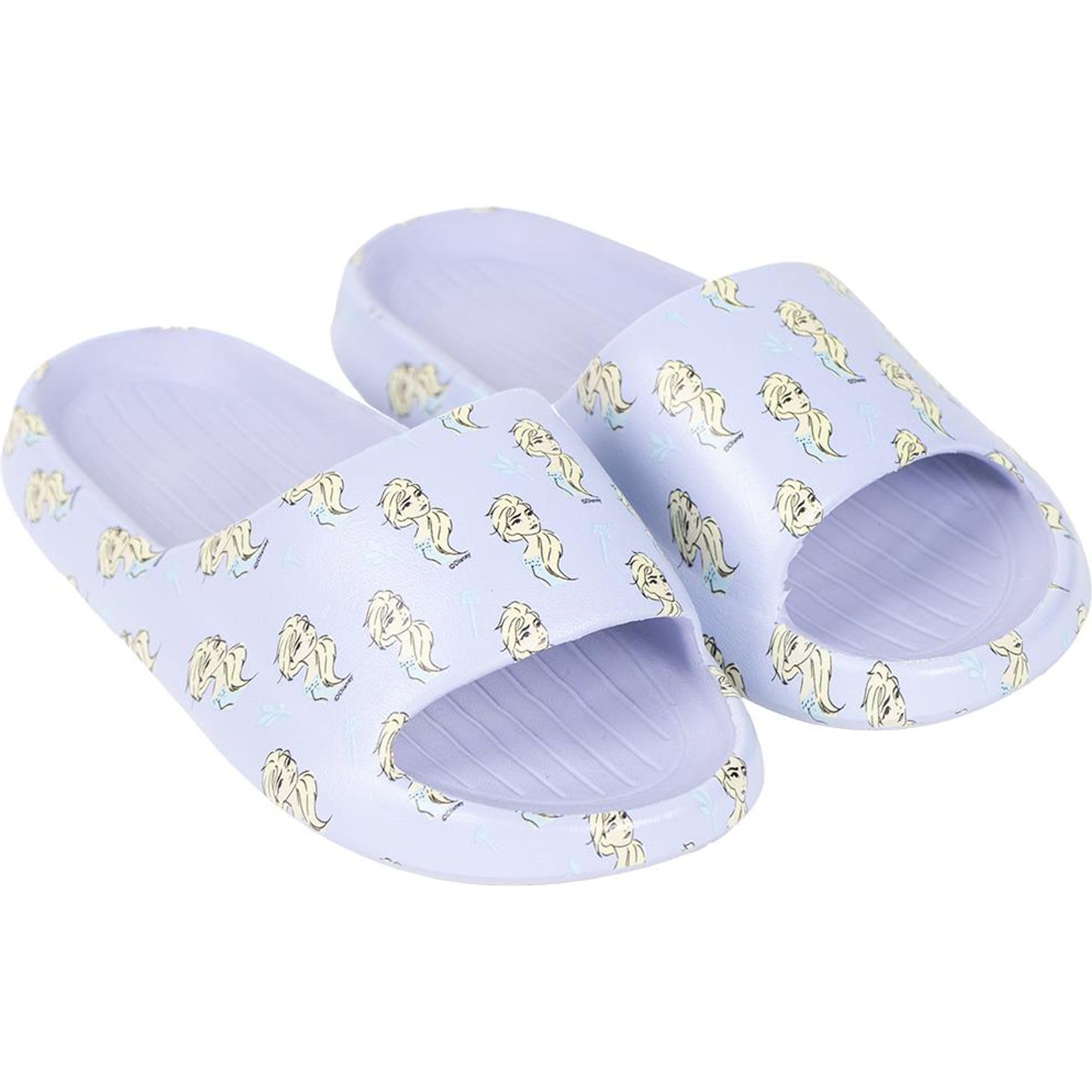 CERDÁ LIFE'S LITTLE MOMENTS Frozen Children's Flip Flops - Blue - Size 11 - Made 100% of EVA - Flip Flops - Elsa Print - Original Product Designed in Spain