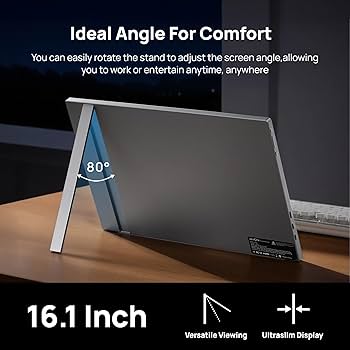 ℳ ‪‪❤︎‬ Amazon.com: ARZOPA 16.1'' 144Hz Portable Gaming Monitor, 106