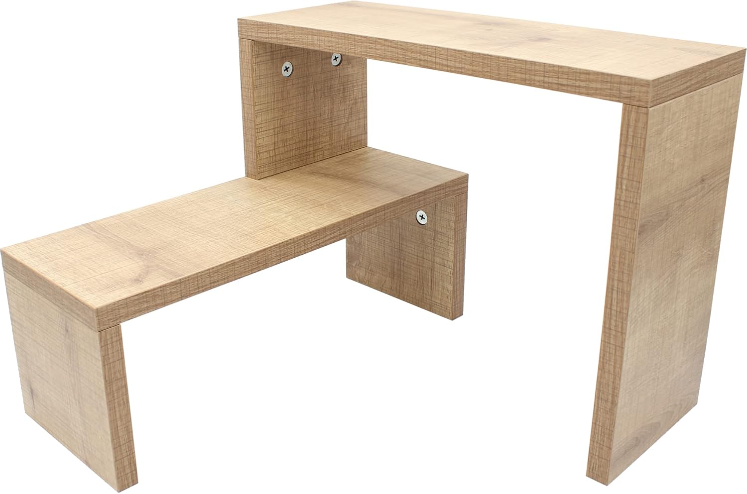 Amazon.com: JIYOSE 2 Tier Stackable Expandable Corner Spice Rack for ...