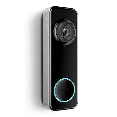 Wyze Battery Video Doorbell Wireless Camera, 1536x1536 HD+ with Color