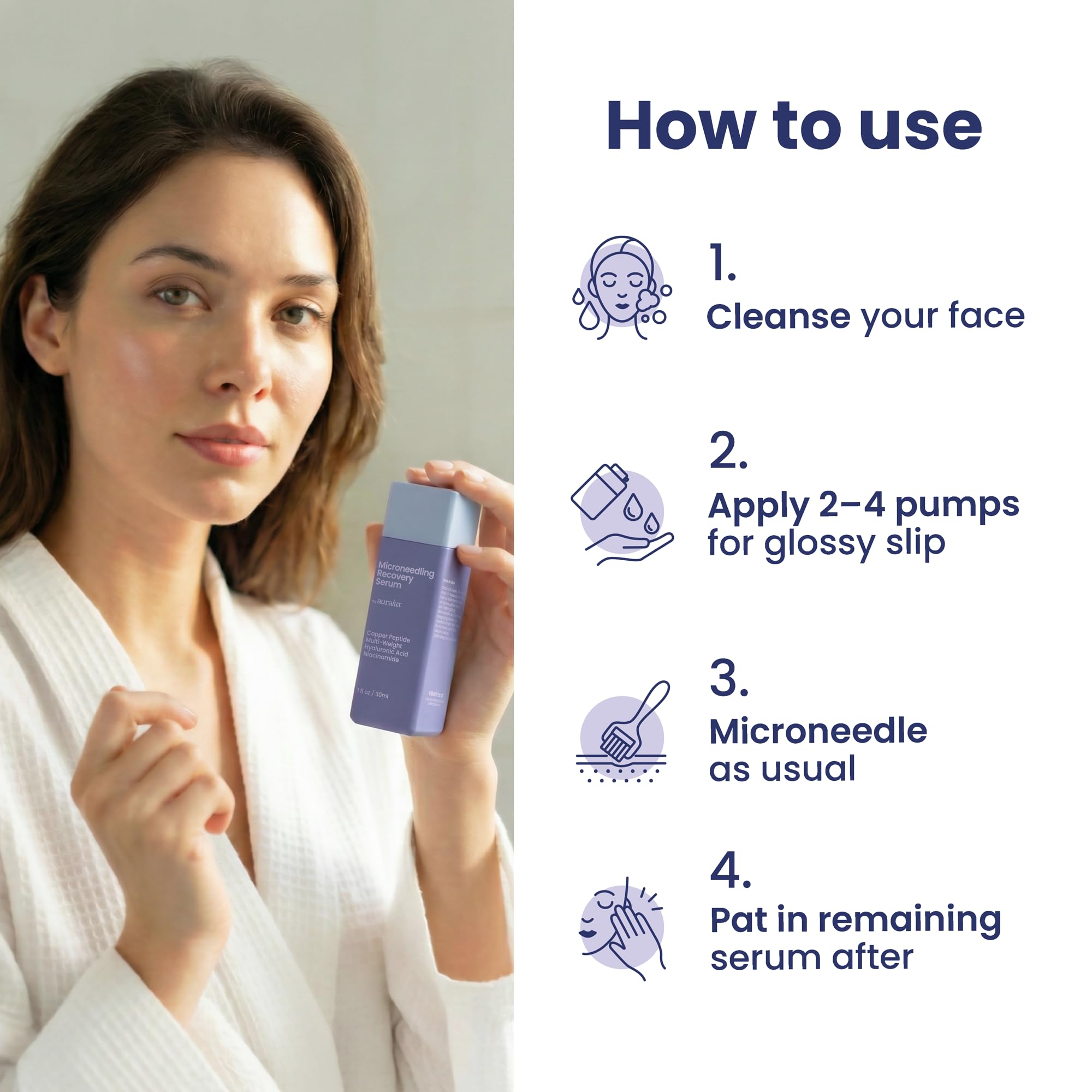 Amazon.com: Microneedling Serum for Derma Roller & Microneedling