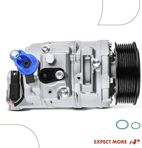 Miniatura 9 de A-Premium Compresor A/C con embrague compatible con BMW 335i 3.0L 2012-2013, 335i 3.0L xDrive 2013, X3 3.0L 2011-2016, X4 3.0L 2015-2016