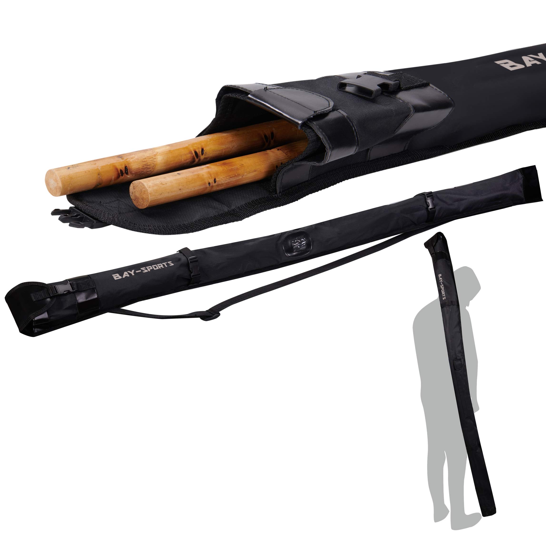 BAY Bo Stab Tasche Schutztasche Transporttasche Waffentasche 180cm Langstock Stock Kampfsport Budo