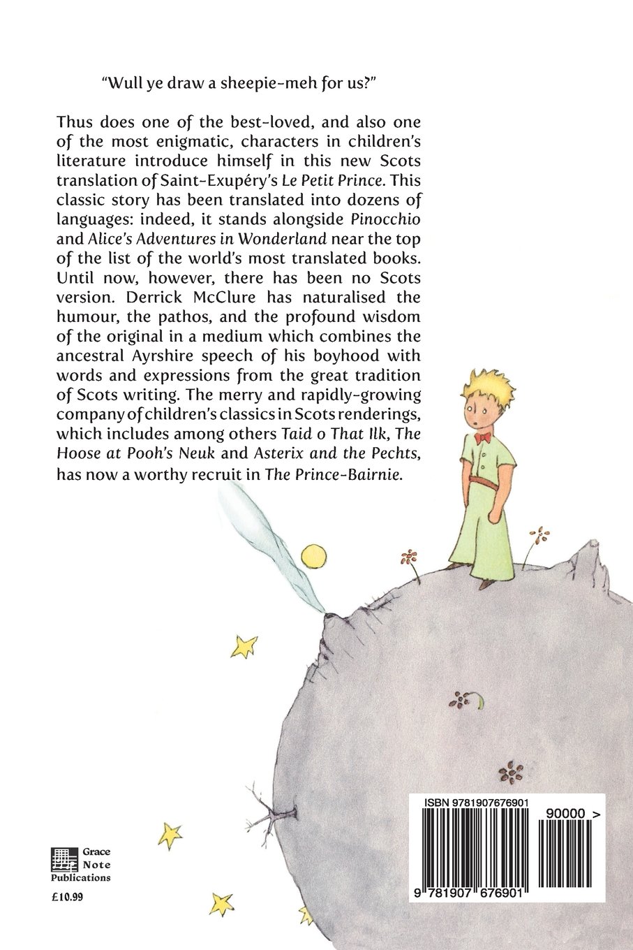 The Prince-Bairnie: Owerset intae Scots by Derrick McClure