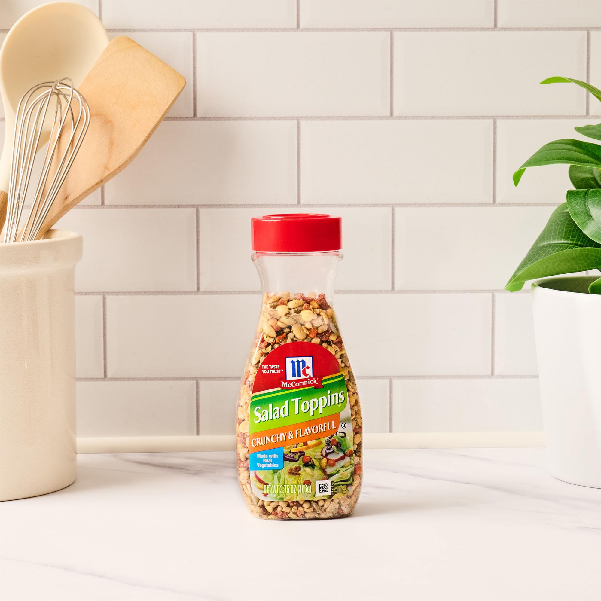 McCormick Salad Toppins, Crunchy and Flavorful, 3.75 Ounce Unit by