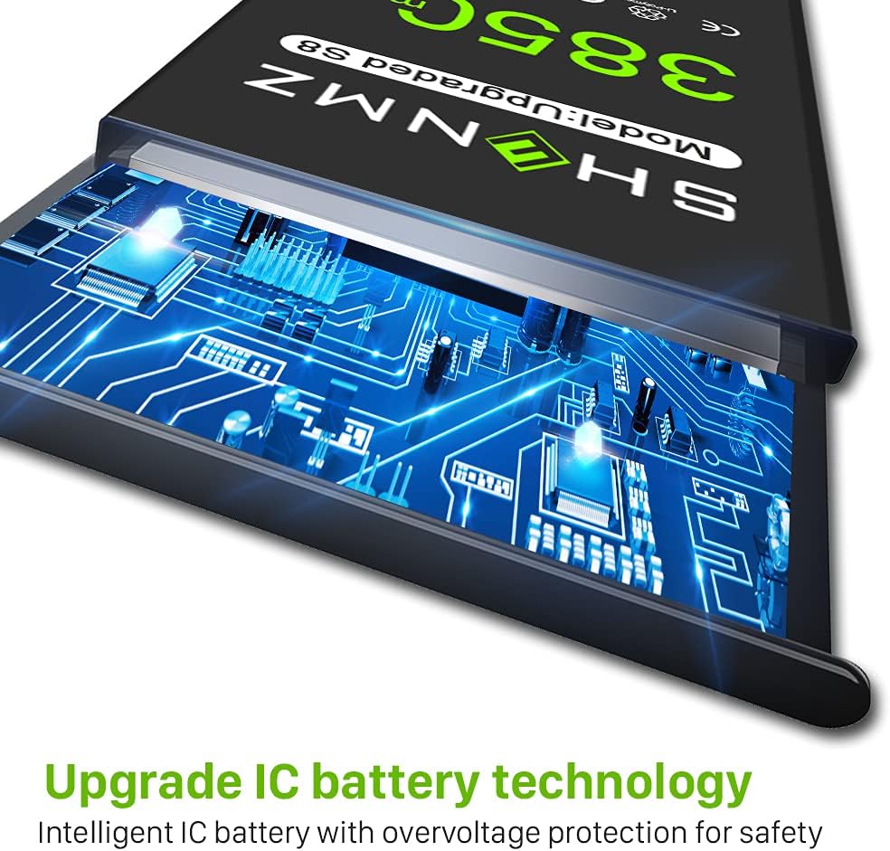 Galaxy S8 Battery,[Upgraded] 3850mAh Li-Polymer EB-BG950ABE Replacement Battery for Galaxy S8 SM-G950 G950V G950A G950T G950P G950R4 with Screwdriver Tool Kit [3 Years Warranty] : Cell Phones & Accessories