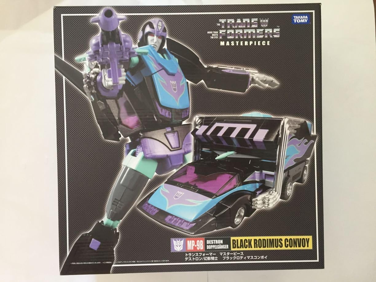 Transformers Mp-09B Black Rodimus Convoy Masterpiece