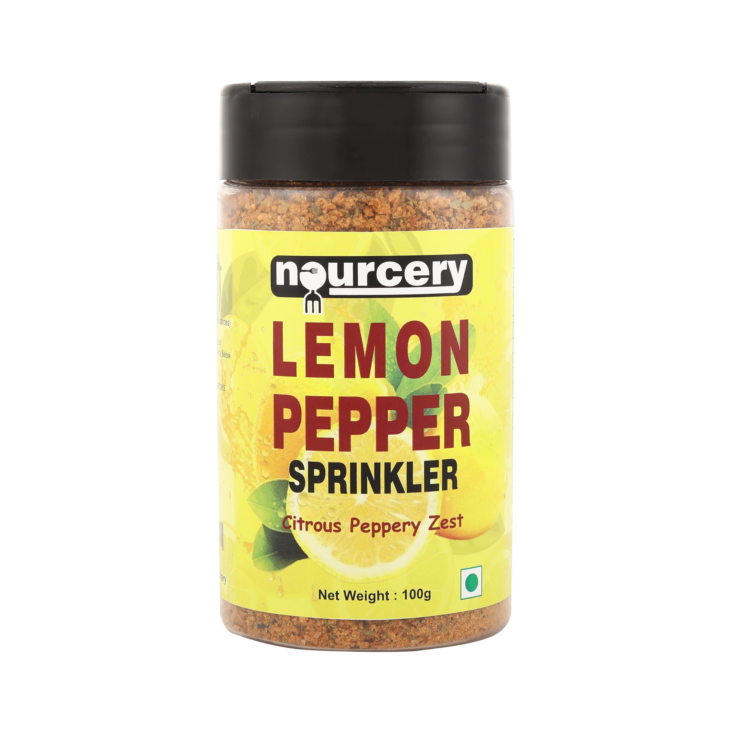 Nourcery Lemon Pepper Seasoning Mix Shaker Jar, 100g (Sprinkle on veggies, salads and anything of the grill | Flavour Enhancer) (B0D3LZQW1W) Amazon Price History, Amazon Price Tracker