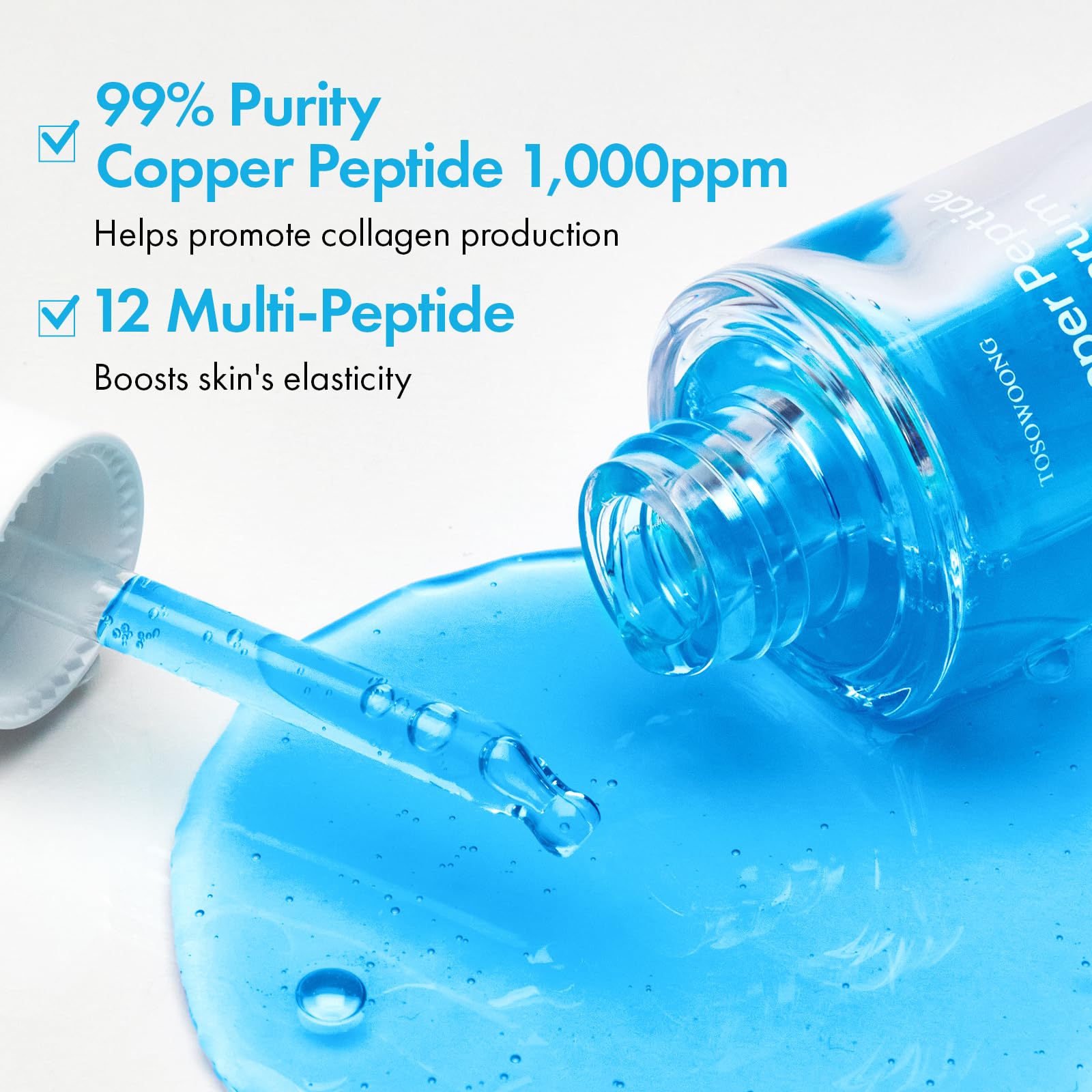 tosowoong ghk cu Amazon.com: TOSOWOONG Copper Peptide Face Serum, Anti-Aging with Copper  Tripeptide, GHK-Cu, 12 Multi-Peptide Formula for Fine Lines, Firming, Skin  Elasticity, Hydrating, Korean Skincare, 33ml / 1.11 fl.oz. : Beauty &  Personal Care
