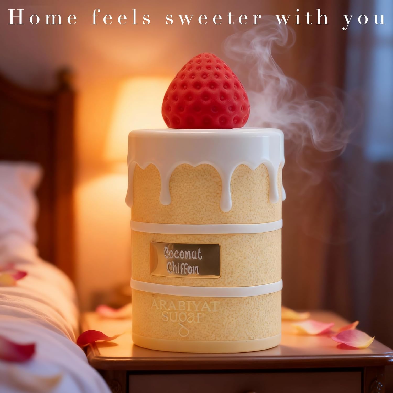 Coconut Chiffon Eau de Parfum for Women - Long-Lasting 100ml Original Gourmand Cologne, Creamy Coconut & Vanilla Fragrances for Women | Arabian Perfume Inspiration - Image 5