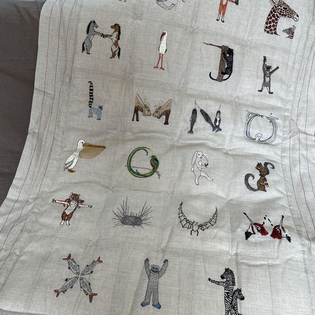 Coral&Tusk コーラルアンドタスク キルト アルファベット CORAL&TUSK