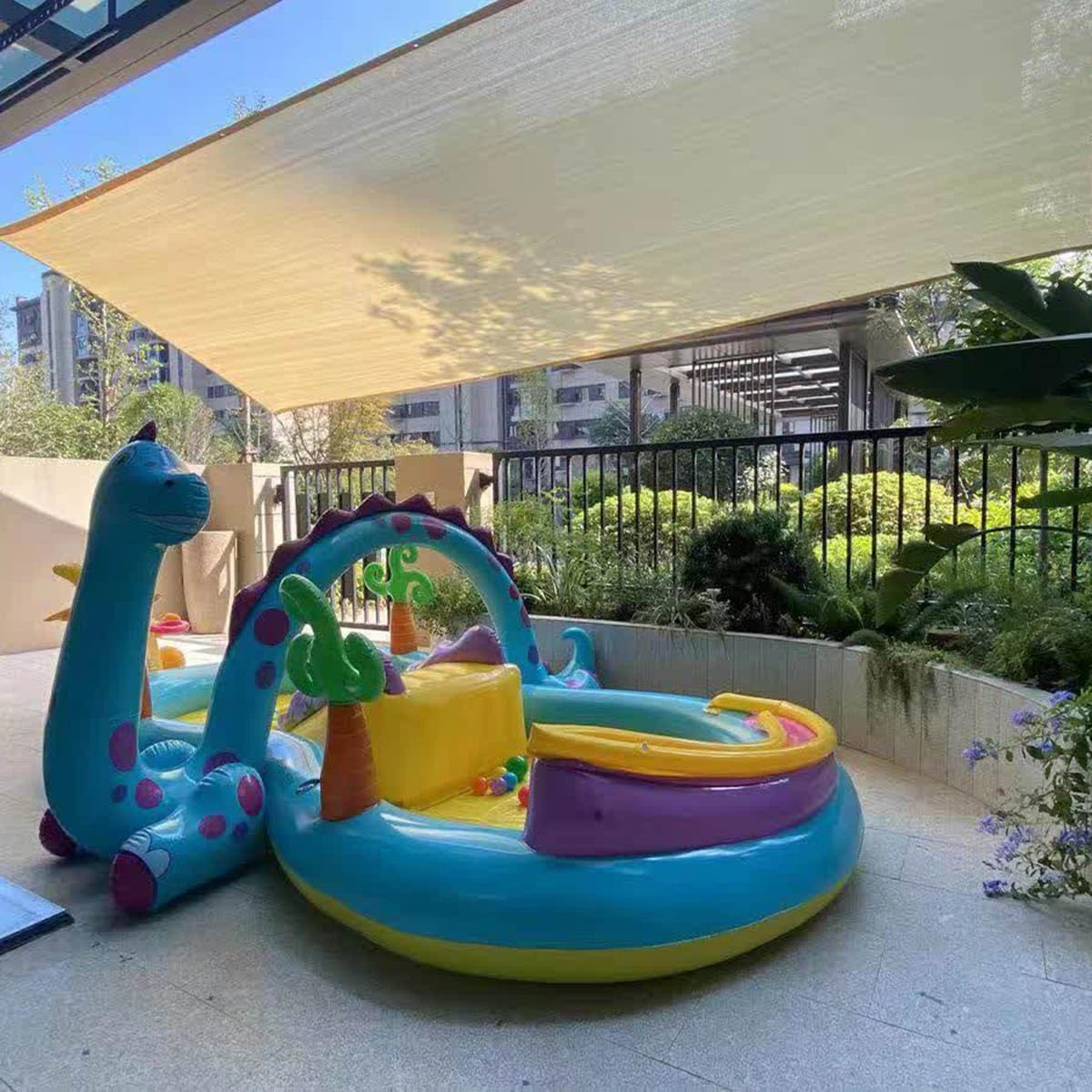 Malla de sombreo para jardín con protección UV del 60-70%, toldo con Ojales para invernaderos, casetas de Cultivo y Zonas Exteriores. Disponible en tamaños de 3x5 m, 4x6 m, 5x7 m y 8x10 m.