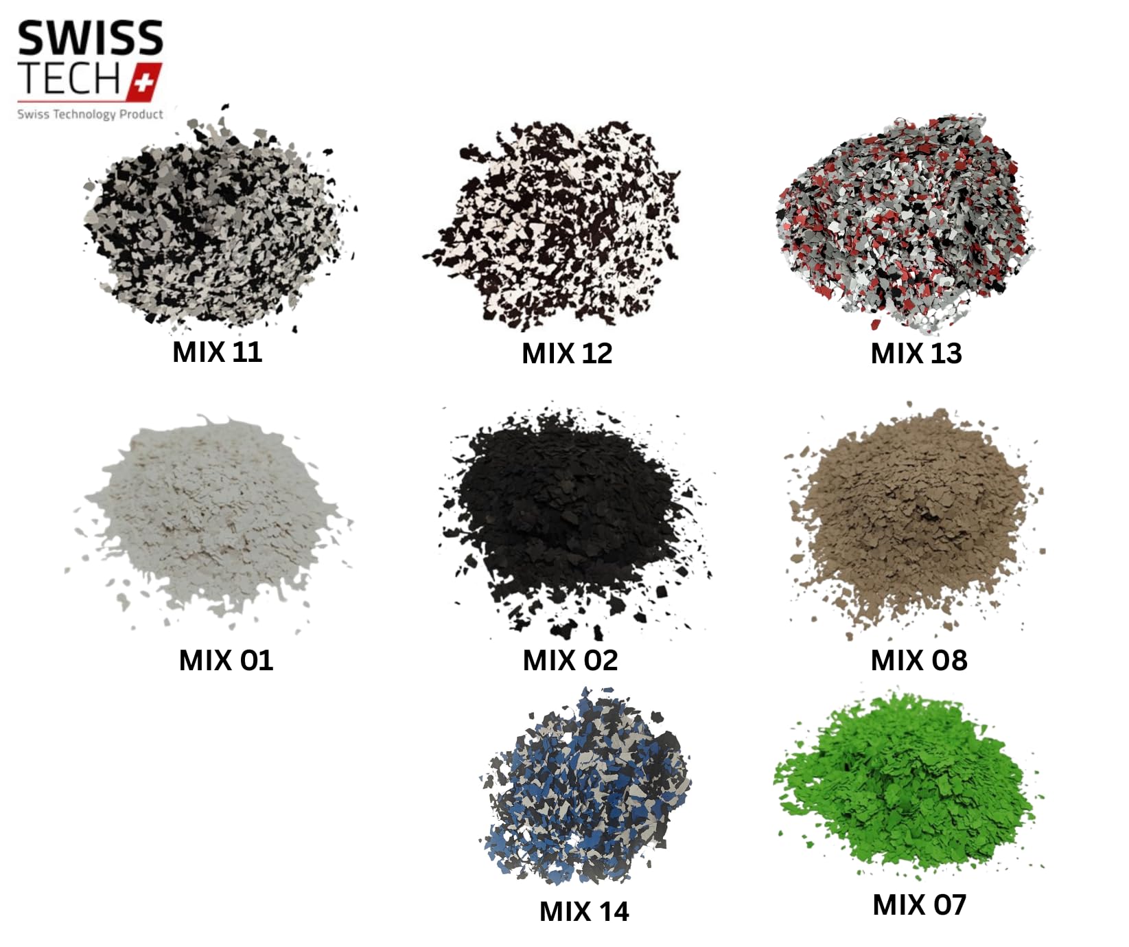2K Epoxidharz Set für 38 m² mit Top Coat Versiegelung | RAL 7030 – Steingrau, 17,1 KG | Epoxidharzboden für Garage, Keller | Rutschfest, Chemikalienbeständig | SwissTech