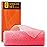 UJFQBH African Net Sponge African Net Long Net Bath Sponge Exfoliating Shower Body Scrubber Back Scrubber Skin Smoother,Great for Daily Use (Pink)